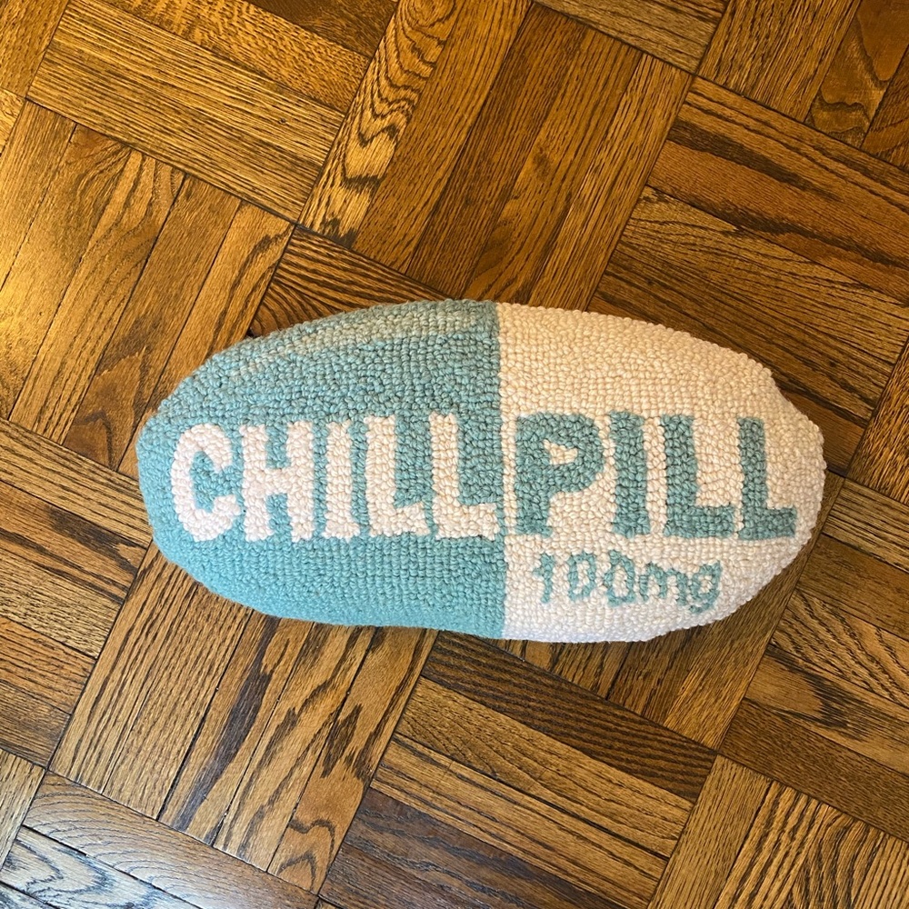 Chill Pill accent pillow